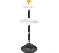 Polycrystalline Solar Water Pump 2.5w 7v For Bird Bath And Garden Pool With Nine Interchangeable Nozzles Ip68 Waterproof Outdoor Decoration