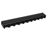 PolyDrain Channel Heelguard 1m Lengths Storm Channel PolyDrain Domestic Heelguard Channel Drainage