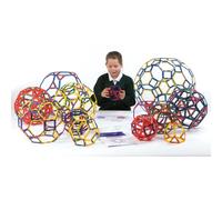 Polydron Frameworks Archimedean Solids Set - Educational Maths Geometry Toy Resource - Age 6 + - 160 Pieces