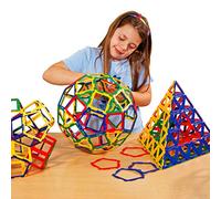 Polydron Frameworks Basic Set - Educational Construction Building Learning Maths Geometry Toy - Age 4+ - 164 Pieces