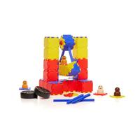 Polydron Junior Construction Set in Multicoloured - Educational Toy Interlocking Building Kit - 3+ Years - 124 Pieces