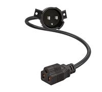 PolyEnergy Charging Port Adapter Plug Fit for Club Car Precedent Electric Golf Cart Replacement Parts Golf Cart Charging Port