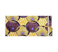 Polyester African Fabric with Vibrant Prints Great Choice for Wedding Dress Making and Creative Projects (FP6549)