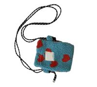 Polyester And Plush Crossbody Bag In Trendy Color Soft Shoulder Purse For Those Seeking Practicality And Individuality Unique Design Purse
