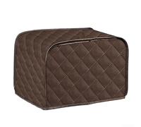 Polyester Bread Maker Cover 33x27x21.5cm Washable(brown 33x27x21.5cm)