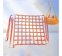 Polyester Cargo Lifting Net, Safety Protection Netting, Bungee Cargos Nets, Construction Material Handling Straps(1 X 1M/Mesh 10cm/Load 200KG)