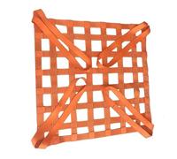 Polyester Cargo Sling Net, Safety Lifting Net Straps, Cargo Lifting Net Heavy Objects, Flat Nylon Sling Hoisting Net, Strong Load Bearing Net Bag(2 X 2M/Mesh 20cm/Load 3.5t)