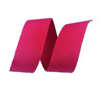 Polyester Cotton Webbing Strap 25mm Width Multicolor 5-20 Yard for Bag Straps Handles(Dark Red,20 Yard)
