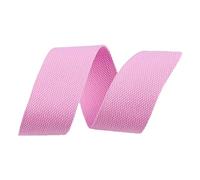 Polyester Cotton Webbing Strap 25mm Width Multicolor 5-20 Yard for Bag Straps Handles(Pink,5 Yard)