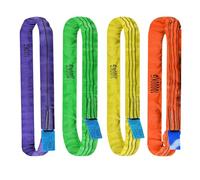 Polyester Endless Round Sling，Heavy Duty Round Sling Rope，Lifting Slings Straps Polyester Web Slings, Lift Sling Straps for Hoist Heavy Duty Objects(5T,4M)
