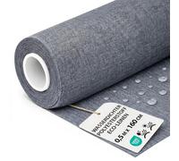 Polyester Fabric, Waterproof Fabric, Sold by the metre, 0.5 m x 160 cm, Awning Fabric, Canvas and Upholstery Fabric, Furniture Fabric, Lining Fabric, Canvas and Curtain Fabric, Denim Colour, eco Lead