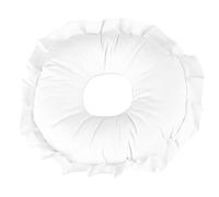 Polyester Face Relax Pillow SPA Salon Massage Hollowed Pillow Nap Rest Cushion (White)