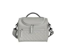 Polyester Fiber Insulated Lunch Bag with Convenient Adjustable Shoulder Strap, Perfect For Office Use or Outdoor Fun (Gray)