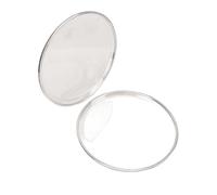 Polyester Film Double Layer Drum Head, Powerful Rebounding Short Voice Beat for Variety of Rhythms 10.5in (Transparent)