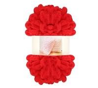 Polyester Finger Loop Yarn, 4pcs Chunky Chenille Yarn for Hand Woven Blanket, Finger Loop Yarn, Soft Thread, Hand Woven Scarf, Crochet Knitted Blanket(Color 5)