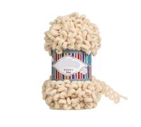 Polyester Finger Loop Yarn, Fine Yarn 100g No Needles No Hook Finger Crochet Easy Knitting Plush Soft Blanket Bulky Loop Finger Knitting Yarn(Color 09)