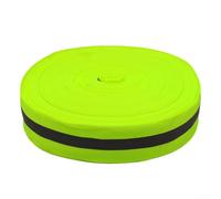 Polyester Finish Line Tape for Beach Volleyball with Reflective Strips, Easy to Cut (green)