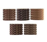 Polyester Hair Ties Adjustable Scrunchies For Women And Girls Elastic Ponytail Holders Practical Hairband Accessories