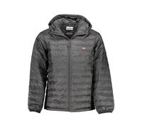Polyester Hooded Jacket - male - Levi's - Winter Jackets - Black - 2XL - Jackets 2XL