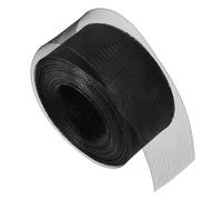 Polyester Horsehair Braid Trim 2000x5x0.1cm for Sewing Projects | Black Woven Material, Soft Texture, Sew-In Support for Tutu Skirts, Corsets, Bridal Gowns and Costume Tailoring