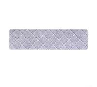 Polyester Indoor Stair Mats 15pc No Tape Needed(classic gray) | Anti-slip texture, secure for seniors and pets, no tape required, fits standard steps, prevents falls