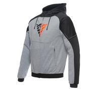 Polyester jacket Man Dainese DAEMON-X Melange-Gray/Black/Red-Fluo