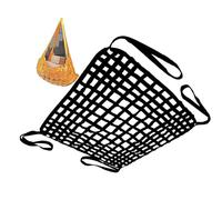Polyester Lifting Hoisting Net - Cargo Lifting Nets, Webbing Net Cargo Securing Net, Safety Lifting Net Straps, Cargo Lifting Bag, Loading And Unloadng Heavy Objects(4 X 4M/Mesh 15cm/Load 2.5t)