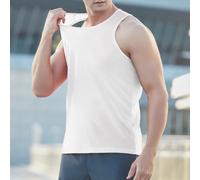 Polyester Mesh Sports Vest Men Lightweight 180g | Narrow back , reduces friction, full shoulder range, HIIT ready, unrestricted motion