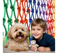 Polyester Net for Cargo,High Strength Climbing Protective Rope Nets,Playgrounds, Balconies,Tennis Courts,Draw Bridges,Kids Monkey Bar,Pet Enclosures,Boat Safety Lifeline Netting Width:39.36ft(12m)