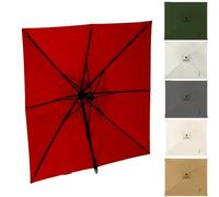 Polyester Patio Umbrella Replacement Canopy | Multicolor, Multiple Sizes, Patio Garden: Outdoor Cover(Burgundy,4x300CM (13x9.8ft))
