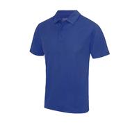 Polyester polo Just Cool Cool Bleu XL