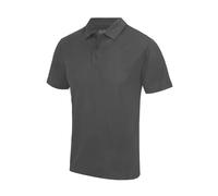 Just Hoods by AWDIS Polo Shirt Cool Polo Charcoal