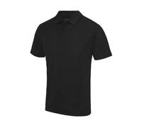 Polyester polo Just Cool Cool Noir 5XL