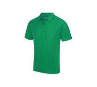 Polyester polo Just Cool Cool Vert 3XL