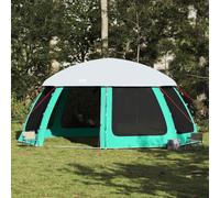 Polyester Pool Tent for Garden Swimming Pool, Sea Green, 612x612 cm