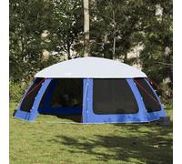 Polyester Pool Tent, Outdoor Swimming Pool Shelter, Azure Blue, 690x690 cm