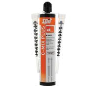 Polyester Resin Styrene Free & 2 Mixer Nozzles Spit C-Mix Plus Cartridge 300ml