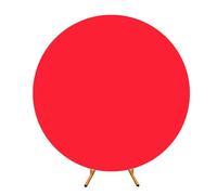Polyester Round Covers For Wedding Party Decoration Elastic Bands Backdrop Covers Photography Studio Background Polyester Arch