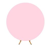Polyester Round Covers For Wedding Party Decoration Elastic Bands Backdrop Covers Photography Studio Background Polyester Arch