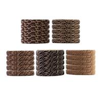 Polyester Scrunchies Ponytail Holder Adjustable Hair Tie For Women And Girls Comfortable Hair Elastics For Thick Tresses