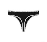 Polyester Seamless Athletic Briefs Low Rise Letter Design | Seamless construction, letter print design, low waist fit, moderate elasticity, for sport for leisure wear