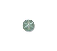Polyester Star Buttons Turquoise 10mm 10pk