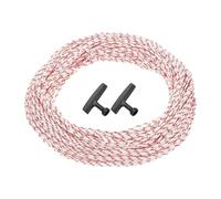 Polyester Starter Rope and Handle Kit for Lawn Mowers, Chainsaws, and Trimmers, 3mm-5mm Diameter, 100m Length for Outdoor Engine Repair and Replacement Tasks(5mm, 100m long)