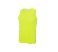 Polyester tank top Just Cool Jaune L
