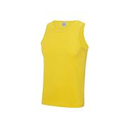 Polyester tank top Just Cool Jaune XL