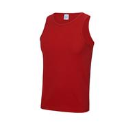 Polyester tank top Just Cool Rouge M