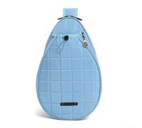 Polyester Tennis Bag Backpack 18in Water Resistant | Water-resistant polyester fabric, protects gear from light rain, for daily gym use(Blue)