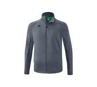 Erima Liga Star Polyester Training Jacket, Slate Grey/Black, M