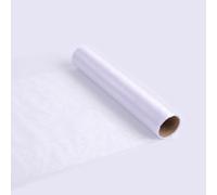 Polyester Tulle Roll, 28cmx457cm Floral Wrapping Mesh Fabric, Decorative Netting Fabric for Crafts Gift Wrapping Party, White