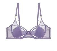 Polyester Women Bralette Moderate Elasticity Pure Color Fashion | Thin breathable fabric, anti-slip design, push up support, pure color style, daily for versatile wear